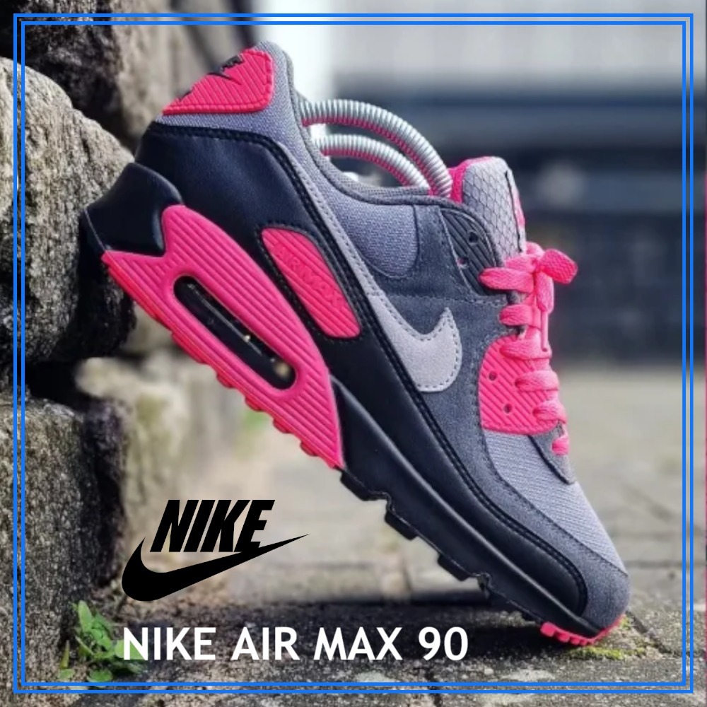 大人気 早い者勝ち NIKE AIR MAX 90 定番デザイン 差し色GOOD