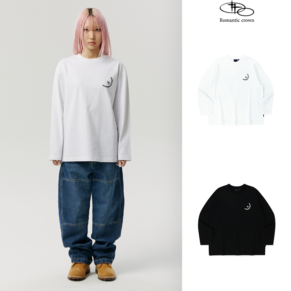 【ROMANTIC CROWN】25SS★ BIG SHINING LOGO L/S