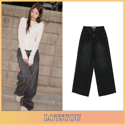 【LOTSYOU】★送料・関税込★25SSラブリードービーデニムパンツ LOTSYOU】☆送料・関税込☆25SSラブリードービーデニムパンツ