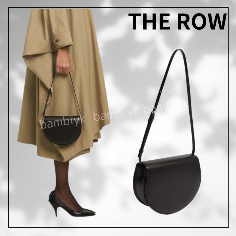 【THE ROW】 Canteen ナッパ ラックス レザー ショルダーバッグ