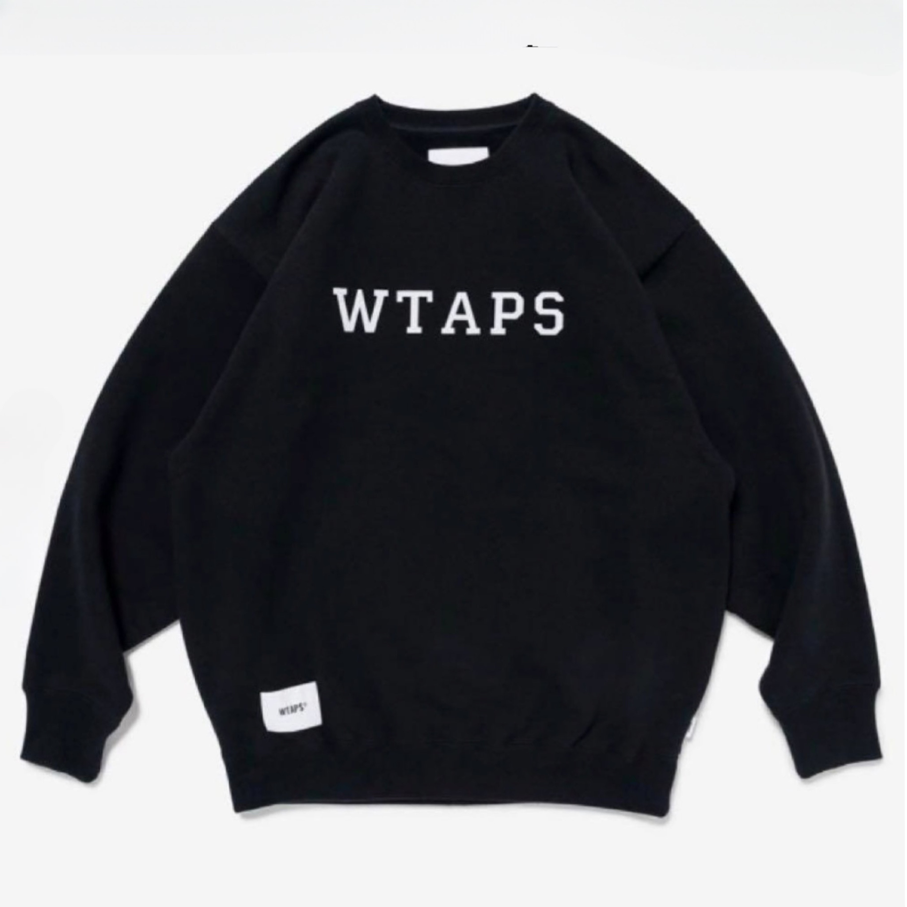 24SS WTAPS ACADEMY COLLEGE ダブルタップス スウエット 黒 M