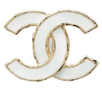 《25P★》CHANEL ブローチ CCロゴ シンプル