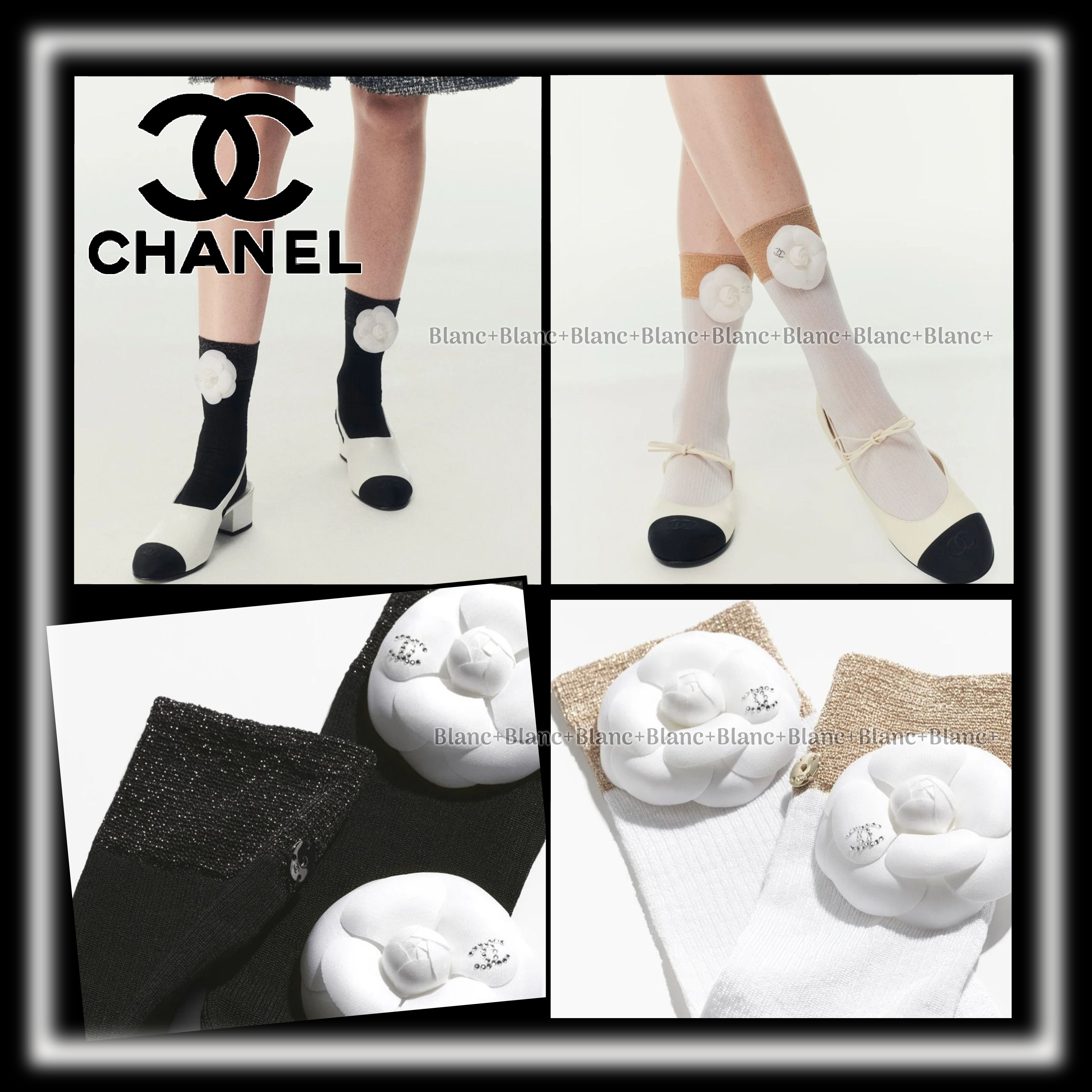 足元華やかに♡【CHANEL】ソックス