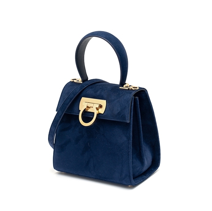 《FERRAGAMO》 GANCINI スモール トートバッグ