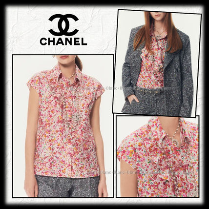 フリル CHANEL(シャネル) ブラウス・シャツ(レディース) - 海外