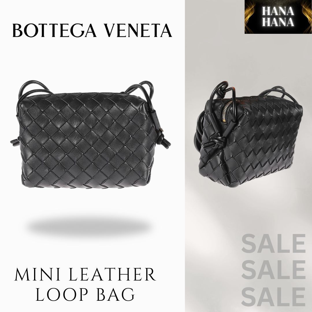 送料無料★VIP価格 BOTTEGA VENETA ミニ ループ カメラバッグ