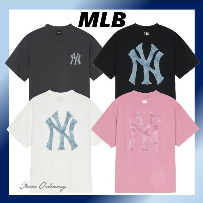 [MLB] Denim Like Monogram Overfit T-Shirt ★すぐ品切れ★