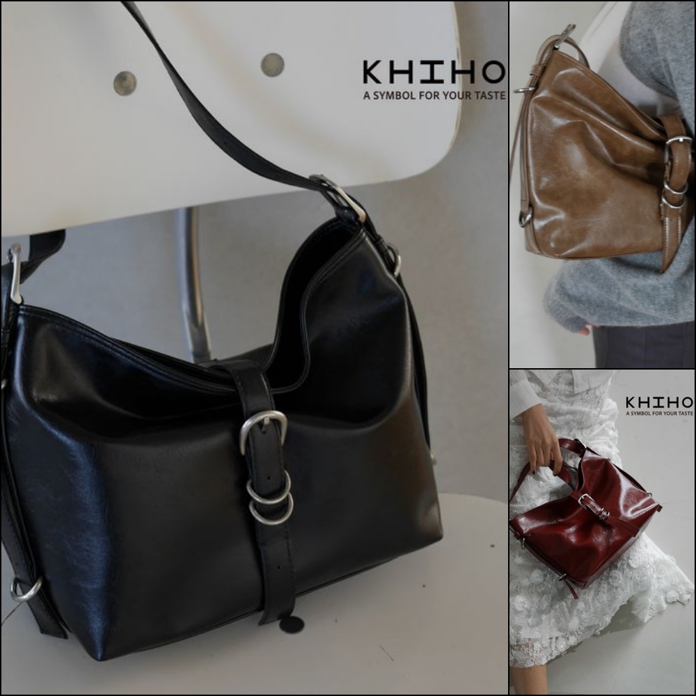 【KHIHO】DIDI BELTED MINI BAG(2-WAY) ☆韓国人気
