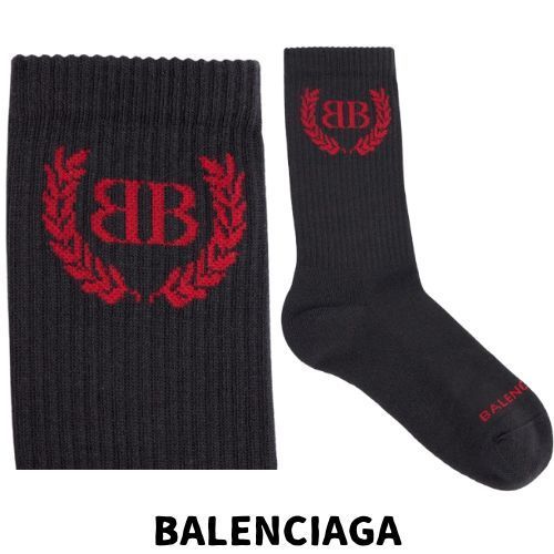 【BALENCIAGA】Laurel コットンブレンド ソックス