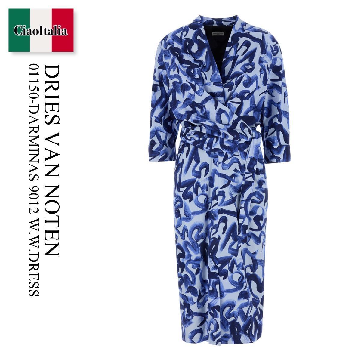 ワンピース Dries Van Noten 01150-Darminas 9012 W.W.Dress