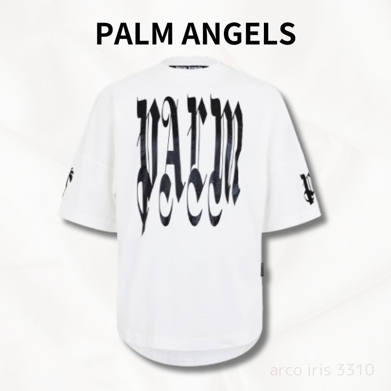 【PALM ANGELS】 パームエンジェルス ロゴ Tシャツ 半袖