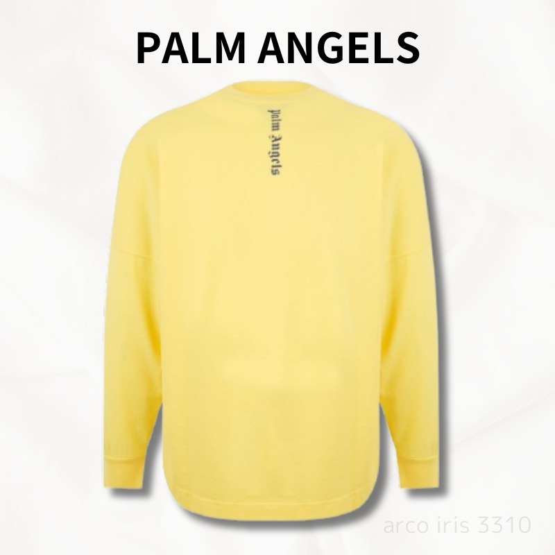 【PALM ANGELS】 パームエンジェルス ロゴ Tシャツ 長袖