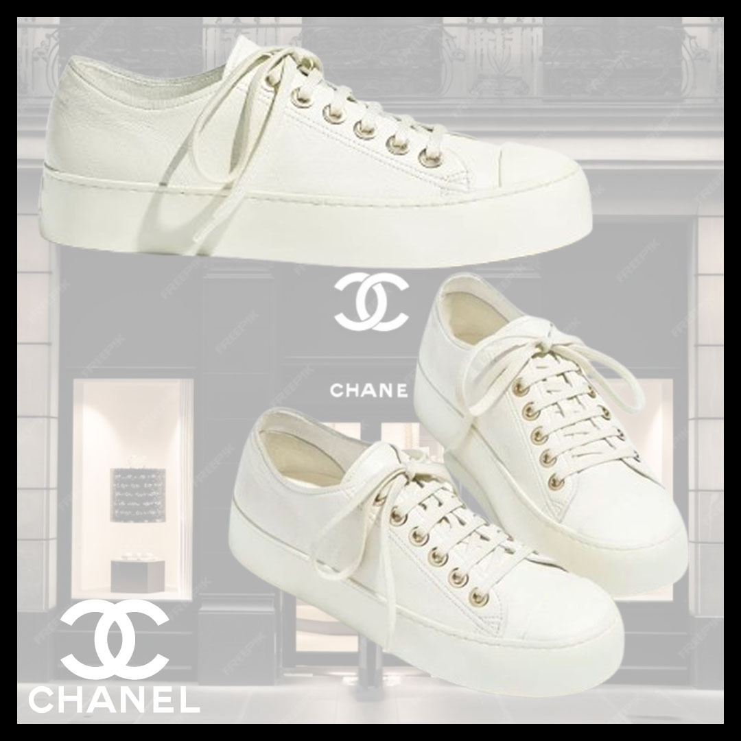 ◆シンプルでスタイリッシュ◆【CHANEL 】スニーカー