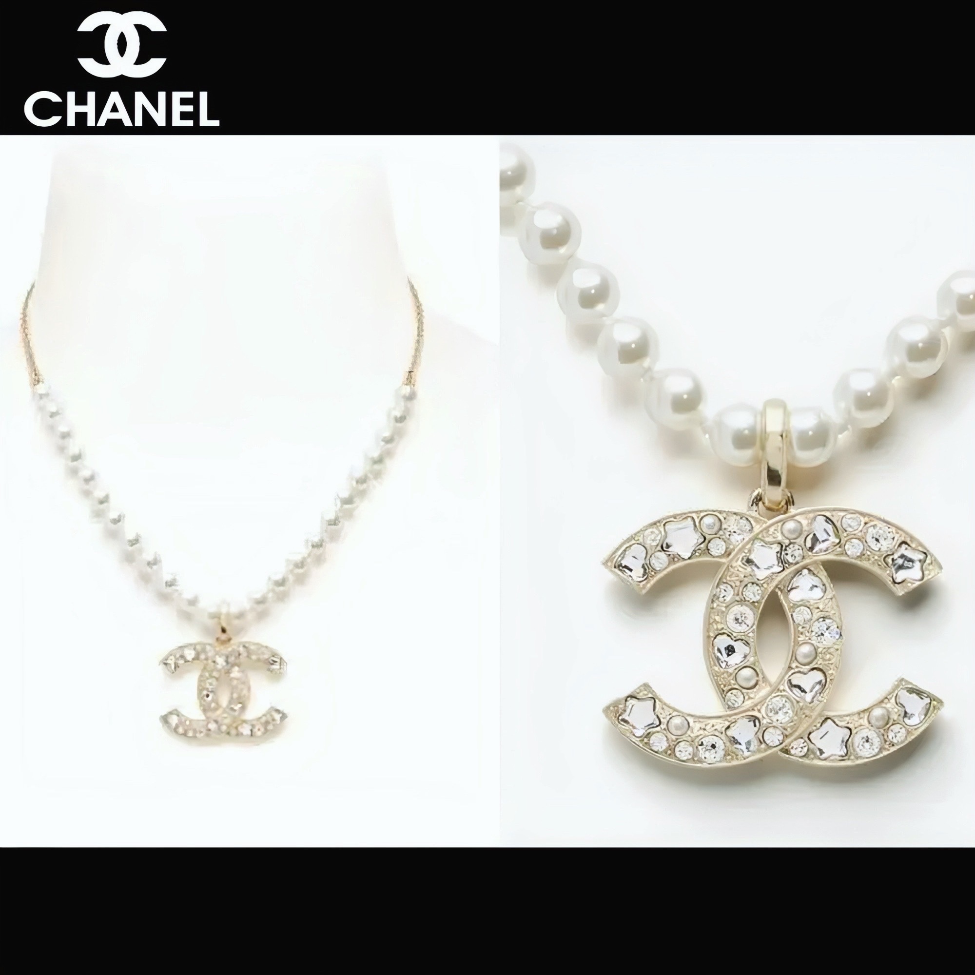 パールで可愛くお洒落に◎【CHANEL】チョーカー