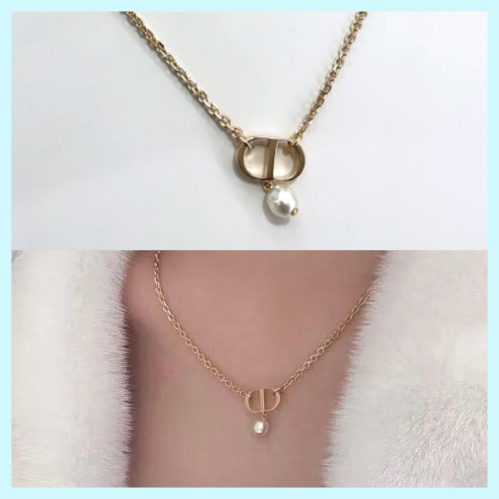 【フェミニン♡】Dior Petit CD ネックレス