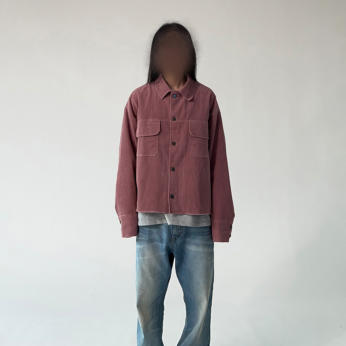 [COLN] humble raw cut corduroy jacket (3c) ジャケット