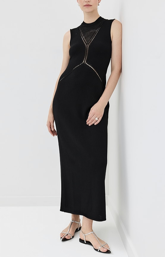 【Jil Sander】Crew Neck Sleeveless Dress ワンピース