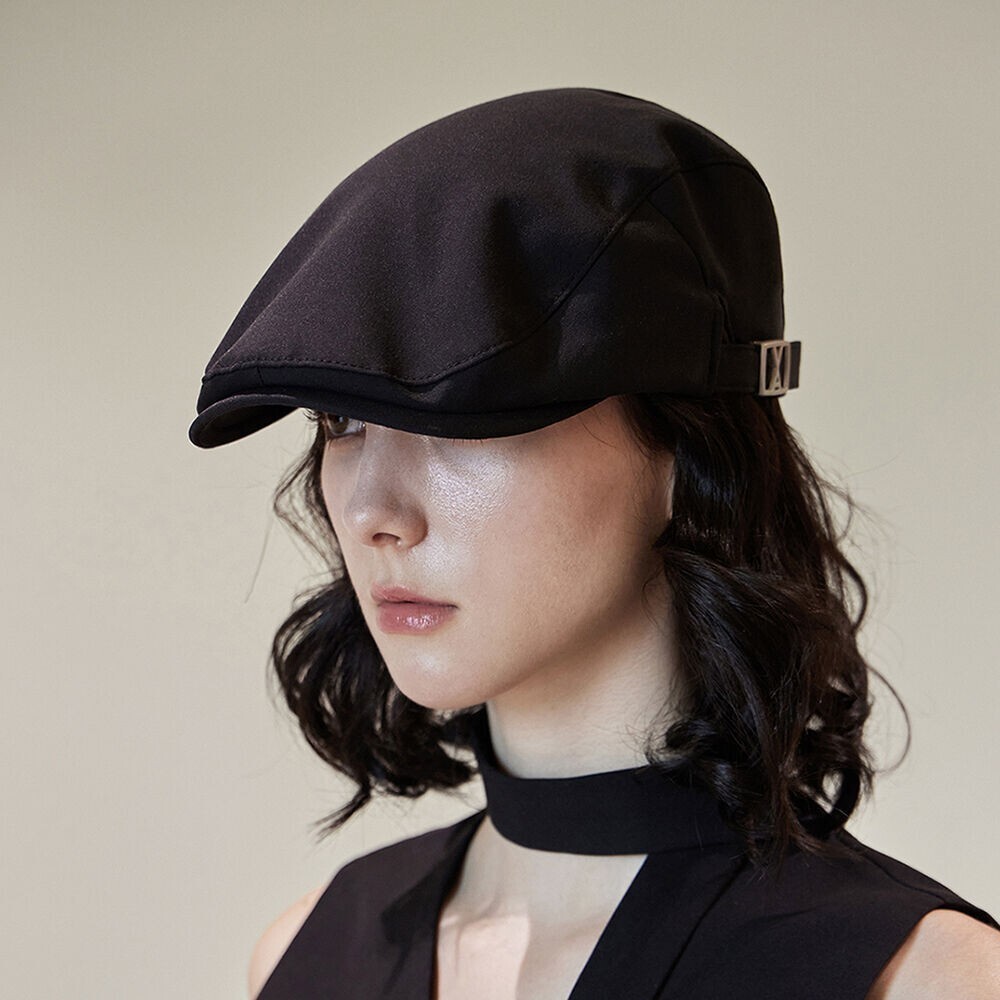 キャップ VARZAR [Lee Chae-yeon wearing] VA square belt hunting cap bl