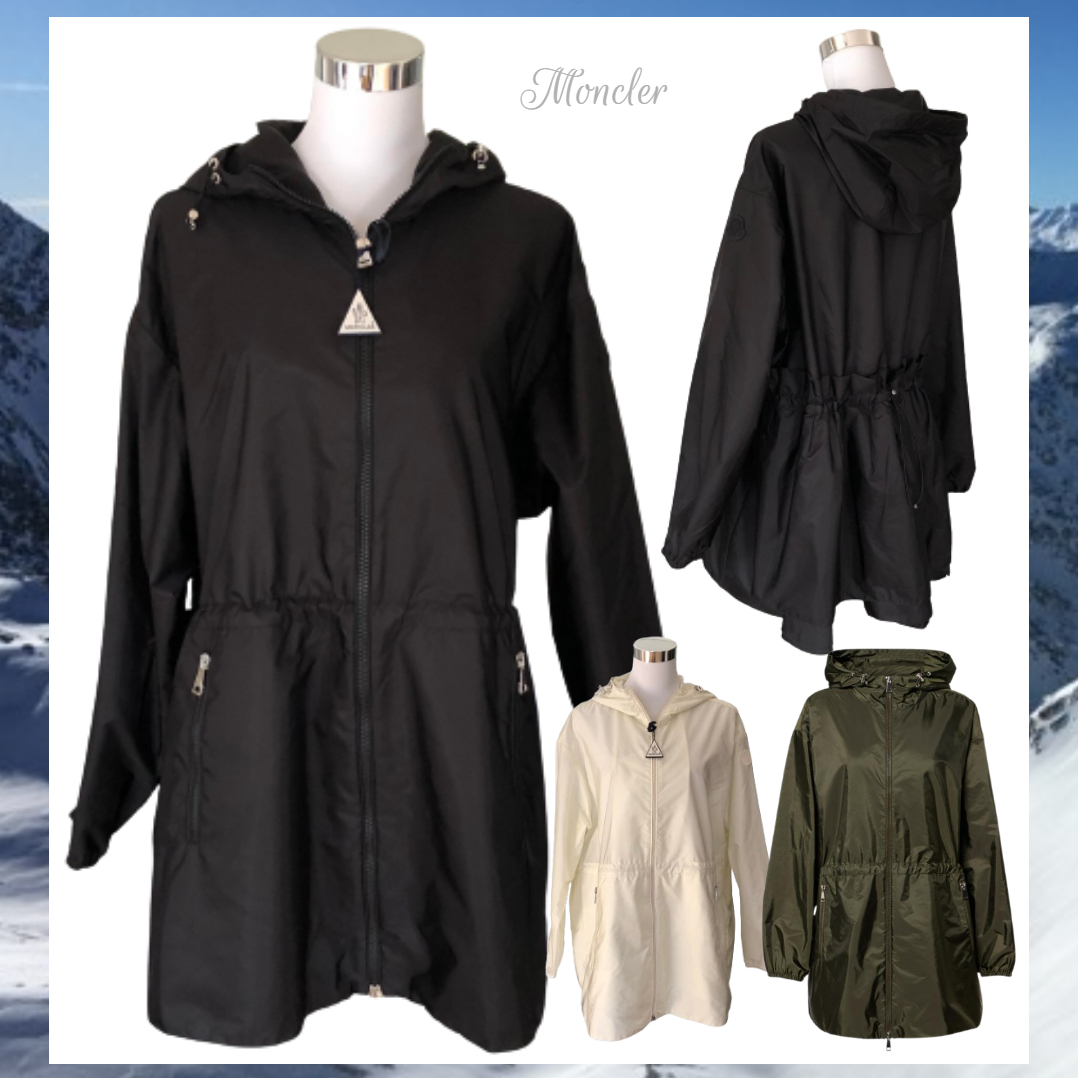 ☆MONCLER☆ フェミニンフレアナイロンパーカ・Wete♪ 2025SS