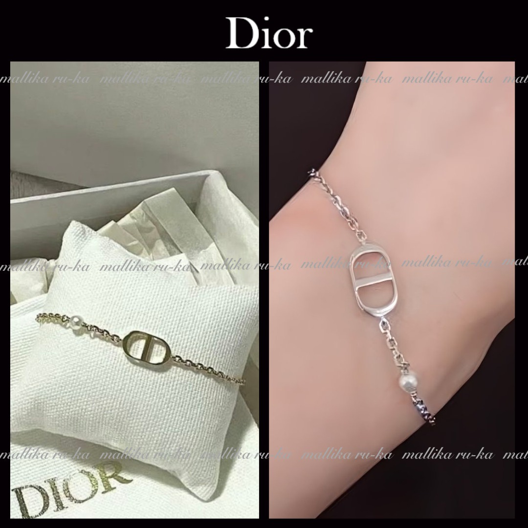 エレガント☆手元を美しく【Dior】Petit CD ブレスレット