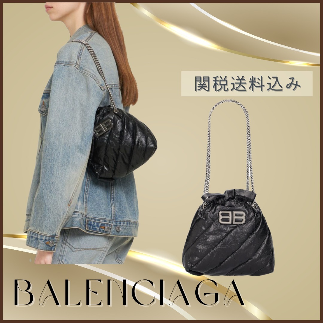 BALENCIAGA【関税送料込&SALE】キルテッドレザートートバッグ