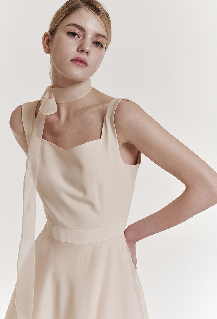 [グレースユー]25SS★Orb Organza One-piece 2color★