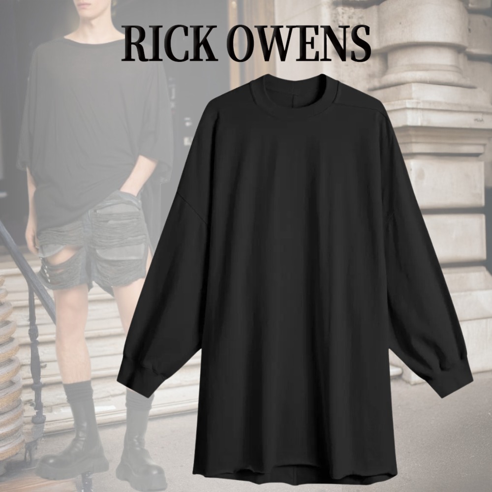 【スタイルを引き立てる】RICK OWENS ロングスリーブ Tシャツ