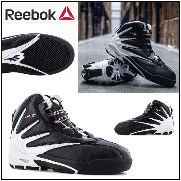 スニーカー Reebok The Blast Work High Top Composite Toe Work Shoes