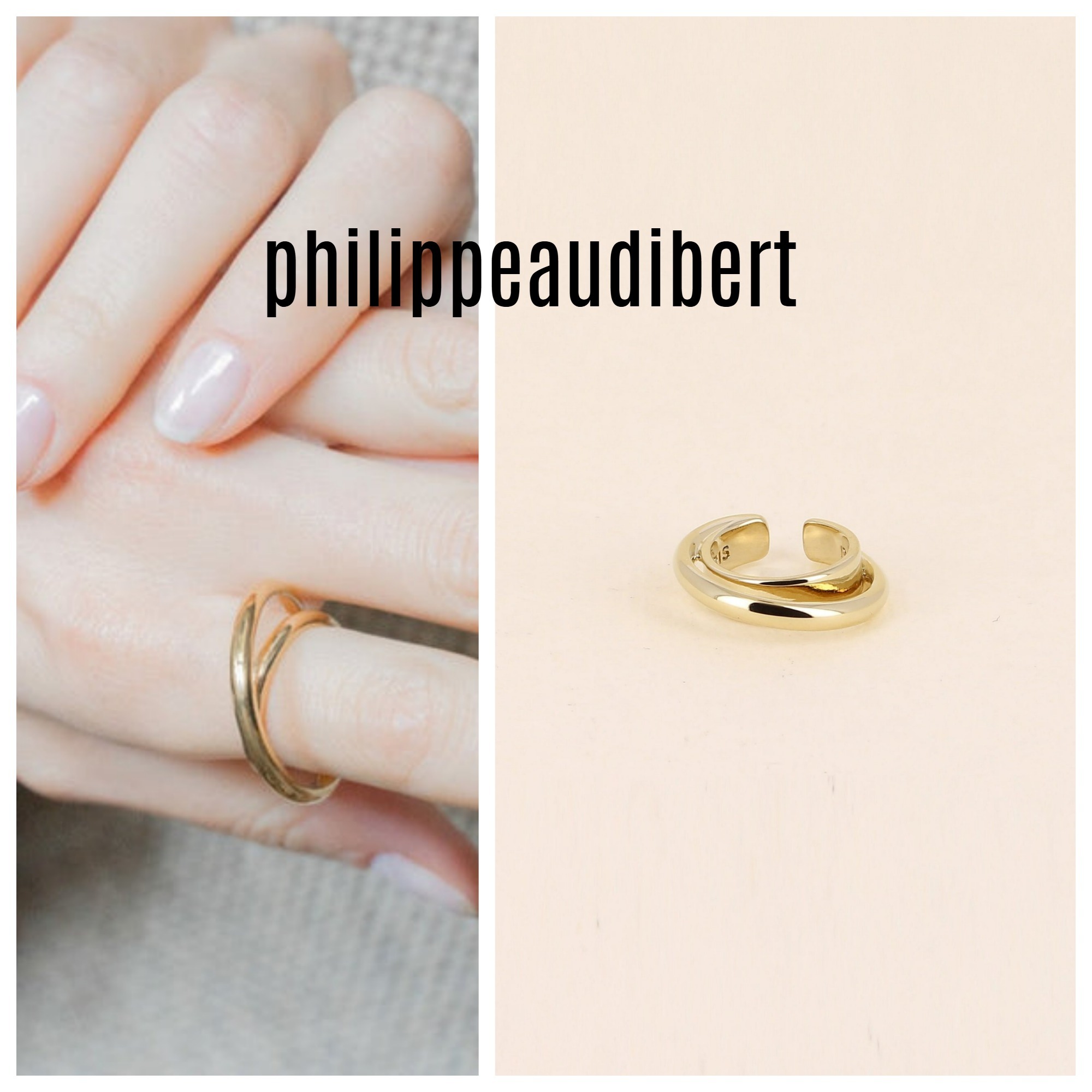 ■Philippe Audibert■ELLIE ピンキー リング イヤーカフとしも