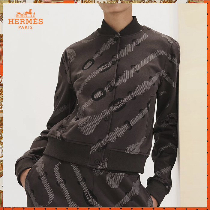 HERMES 25SS ブルゾン《コーチング・リミックス》DHL 直営店