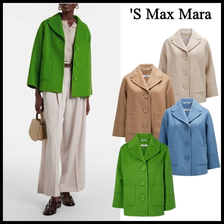 【‘S Max Mara】国内未掲載商品 Windsor ウール ジャケット S Max Mara】国内未掲載商品 Windsor ウール ジャケット (S Max