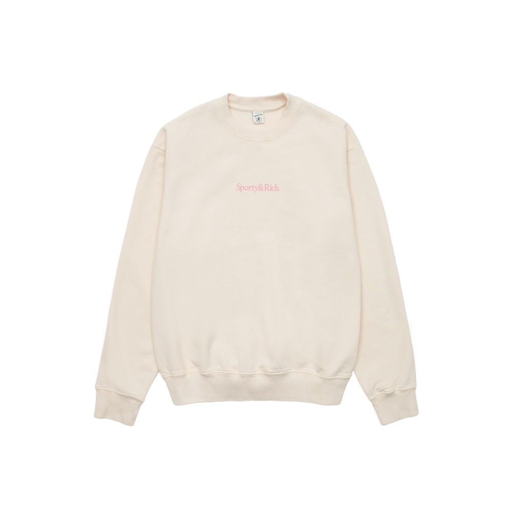 スウェット・トレーナー Sporty & Rich New Healthy Sweatshirt CR633CR