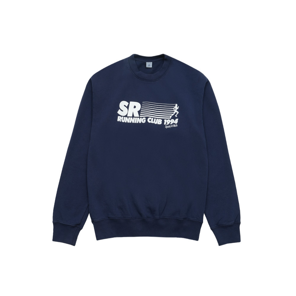 スウェット・トレーナー Sporty & Rich SR Running Club Crewneck Sweatshirt CR646NA