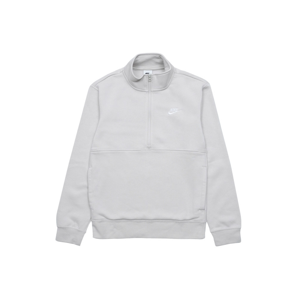 スウェット・トレーナー Nike NSW Club Brushed Back Half Zip DD4732-073