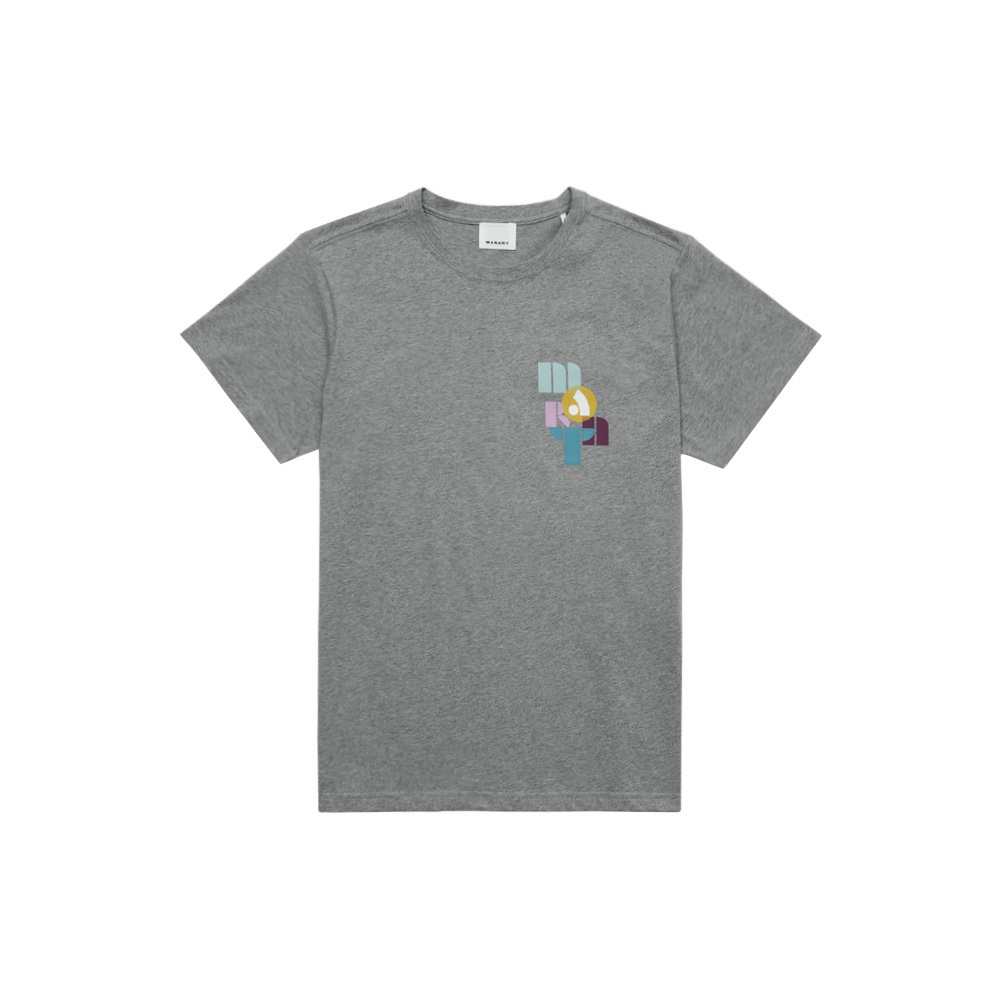 Tシャツ・カットソー Isabel Marant Men's ZAFFERH T-Shirt 23PTS0047HA