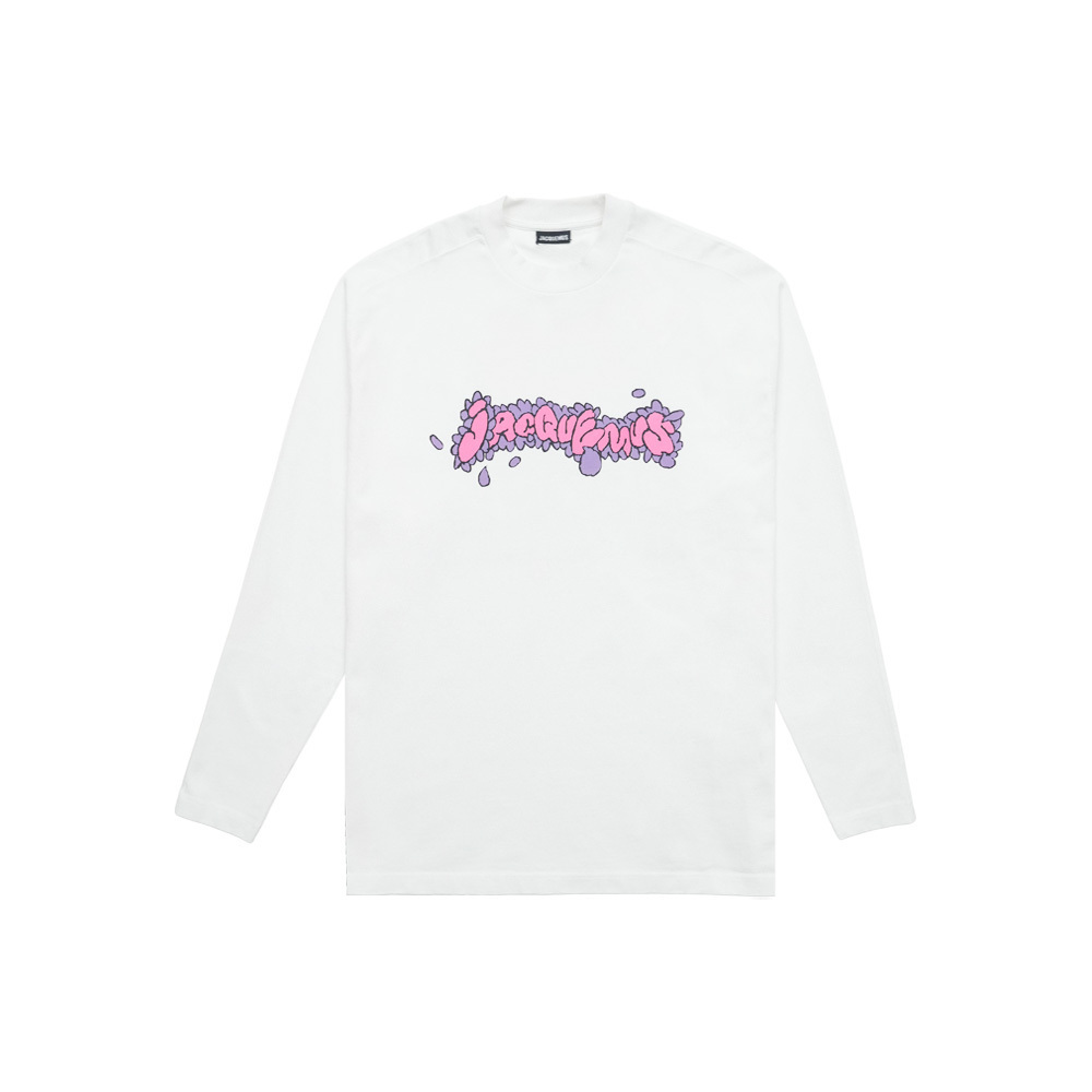Tシャツ・カットソー Jacquemus Long Sleeve Magritte Logo T-Shirt 23E235JS122