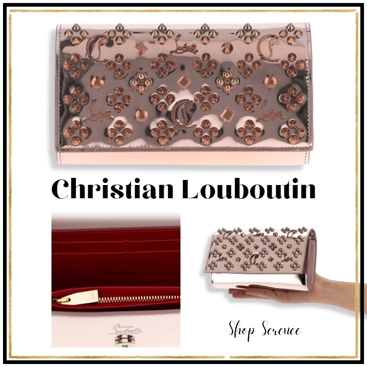関税送料込☆【Christian Louboutin】Paloma チェーンウォレット
