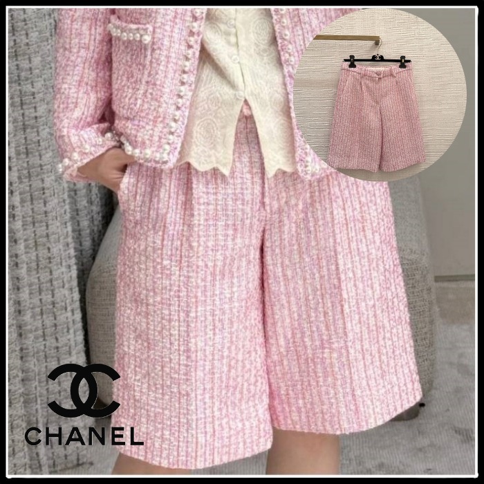 【25SS 最新作♡女優も愛用】CHANEL バミューダショーツ