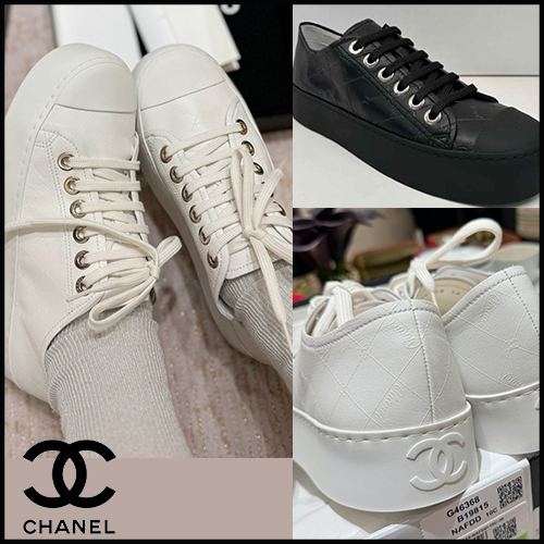 ★カジュアルなスタイルに★【CHANEL】スニーカー
