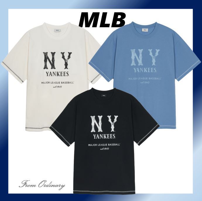 [MLB] Basic Coopers Logo Mega Overfit T-Shirt★すぐ品切れ★