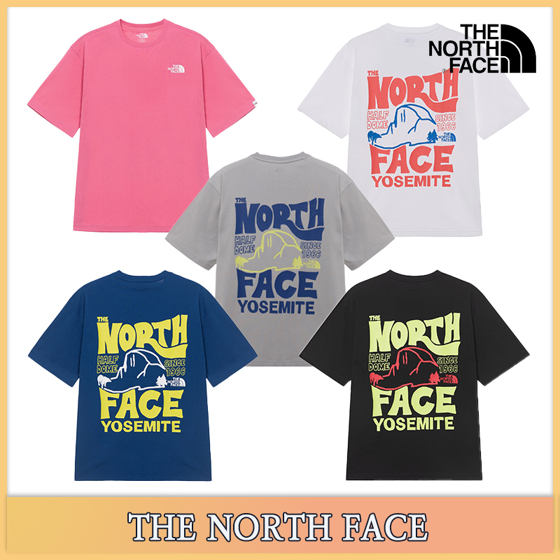 【The North Face】★25SS・兼用★ハーフドーム 半袖Tシャツ