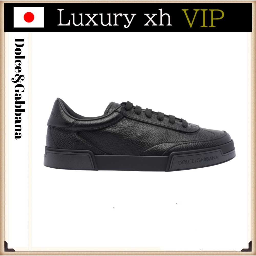★Dolce&Gabbana PORTOFINO YACHT ラウンドトゥ ロゴ スニーカー