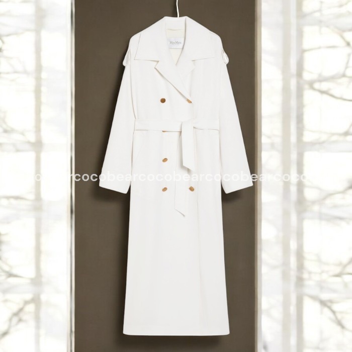 ☆MAX MARA☆ダブルブレストウールトレンチコート