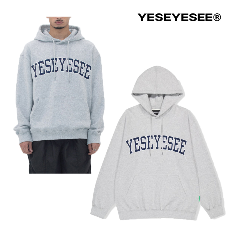 TXT ボムギュ着用★YESEYESEE★Arch Logo Hoodie パーカー