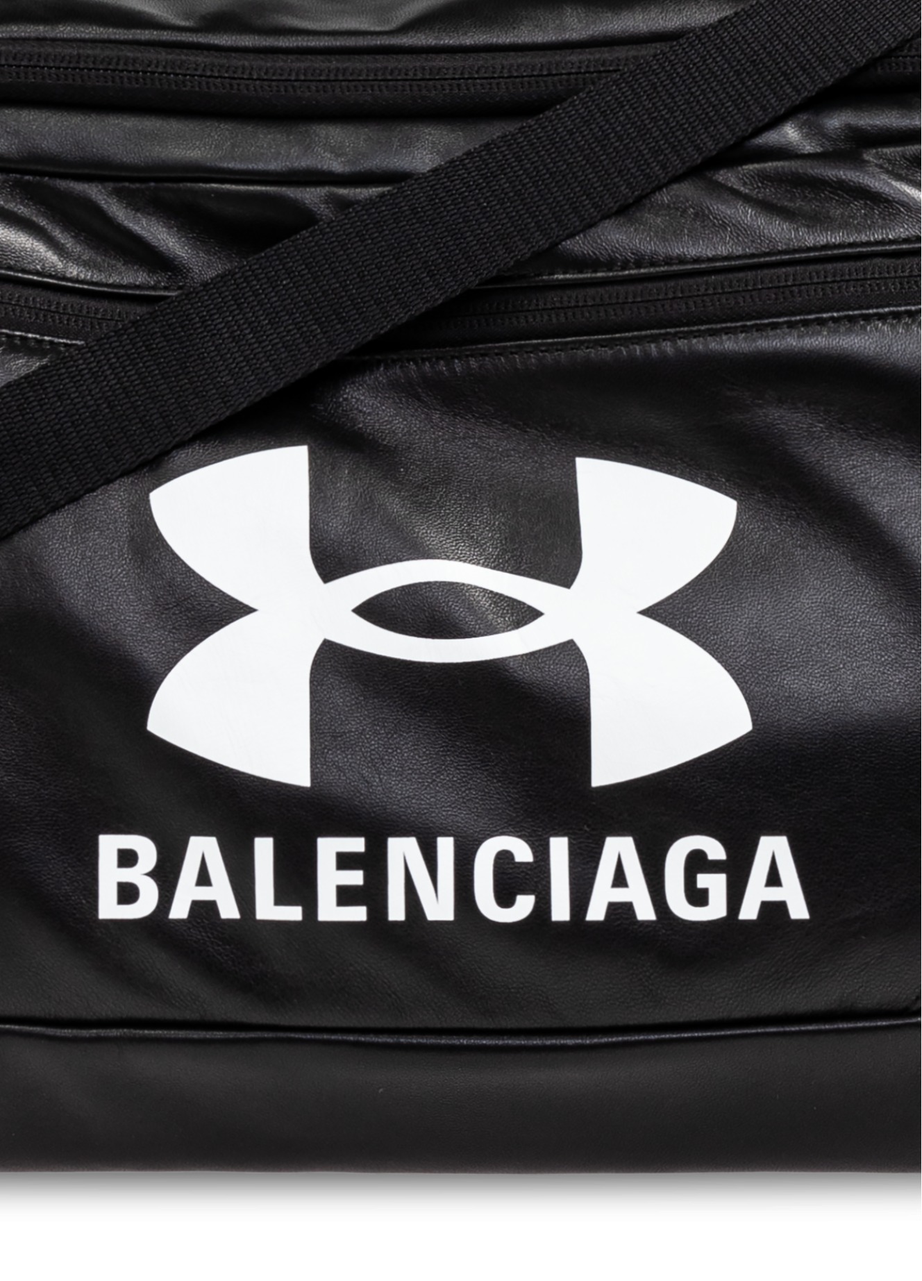BALENCIAGA*UNDERARMOUR 25SS 2WAYレザートート/ジムバッグ BALENCIAGA*UNDERARMOUR 25SS 2WAYレザートート/ジムバッグ