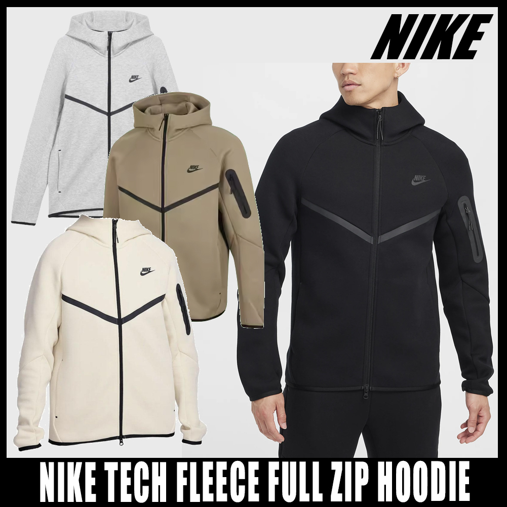 ◆正規品◆NIKE TECH FLEECE FULL ZIP HOODIE◆関税込◆大人気◆