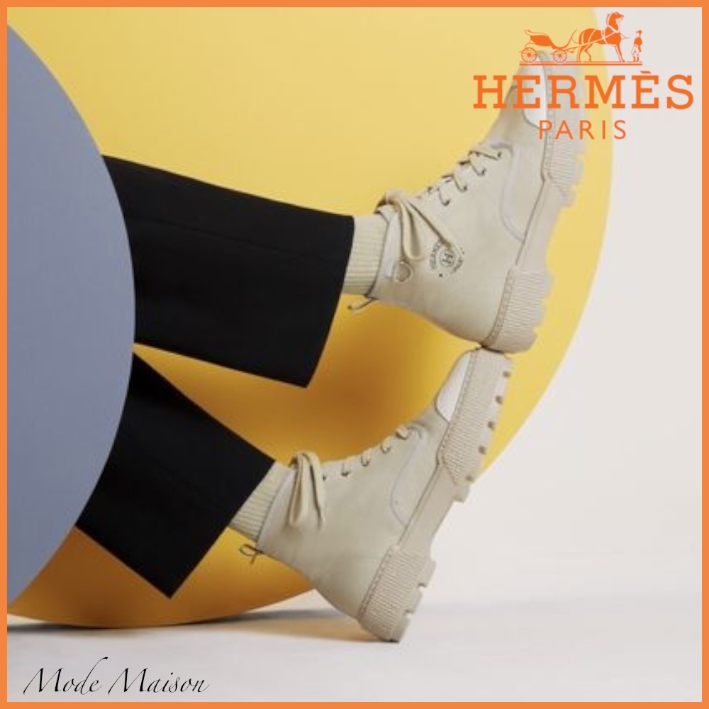 【快適なフィット感】HERMES スニーカー イティネレール