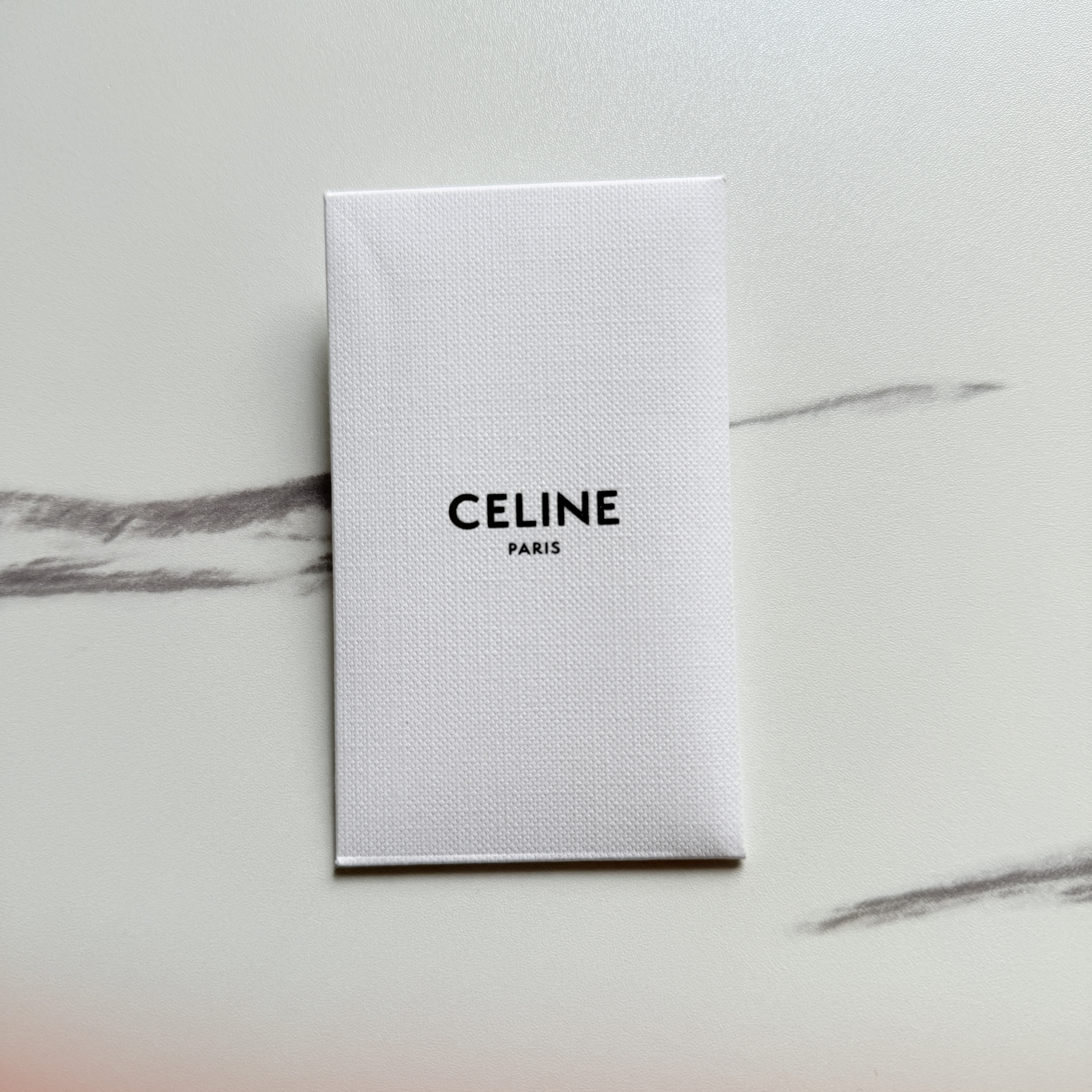 在庫限り CELINE トリオンフ ポーチ / シャイニーカーフスキン 在庫限り CELINE トリオンフ ポーチ / シャイニーカーフスキン