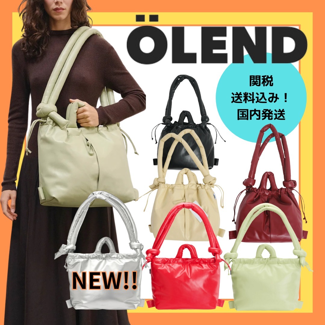新作！【OLEND】ONA ヴィーガンレザー ソフトバック 男女兼用