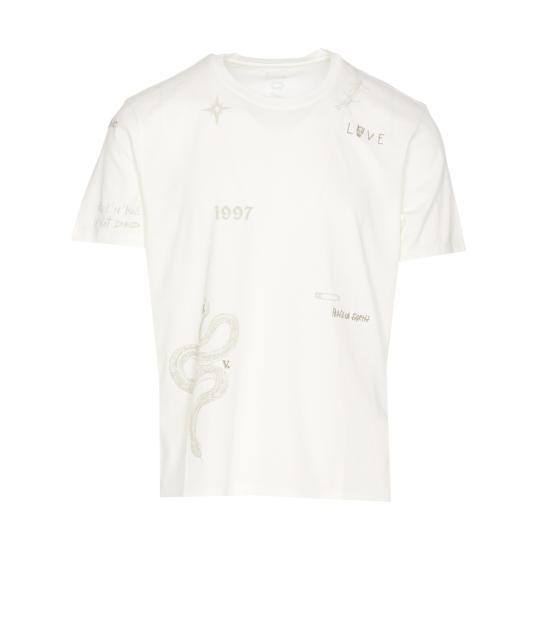 Tシャツ・カットソー ZADIG  VOLTAIRE Men T Shirts JMTS01659 103 White